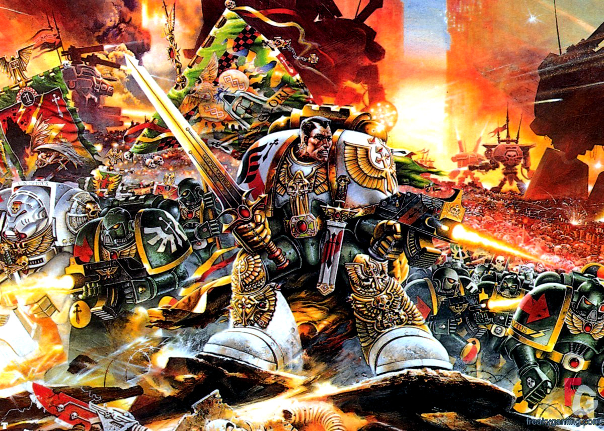 Project Anvil: Oldhammer: Inspiration: Art of 40K
