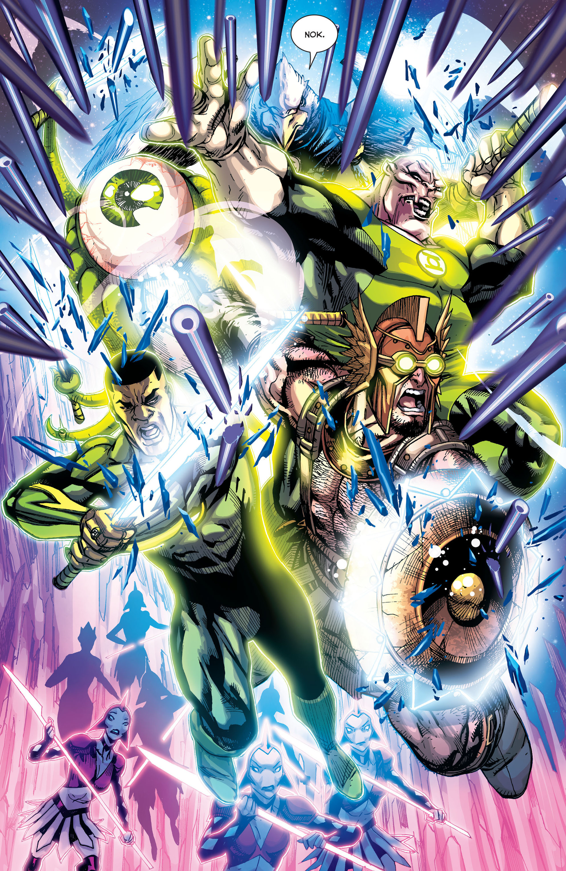 Read online Green Lantern Corps (2011) comic -  Issue #36 - 12
