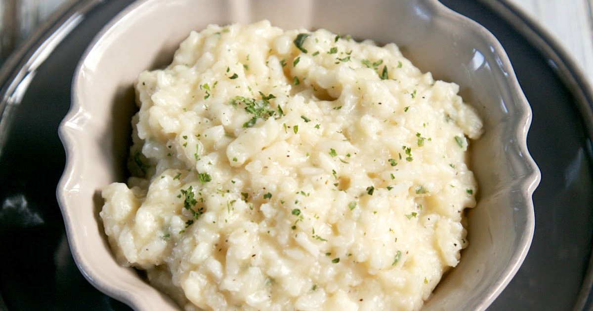 Slow Cooker Risotto Plain Chicken
