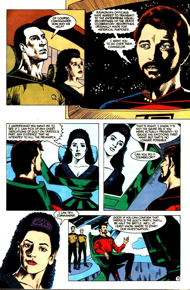 Read online Star Trek: The Next Generation (1989) comic -  Issue #2 - 4