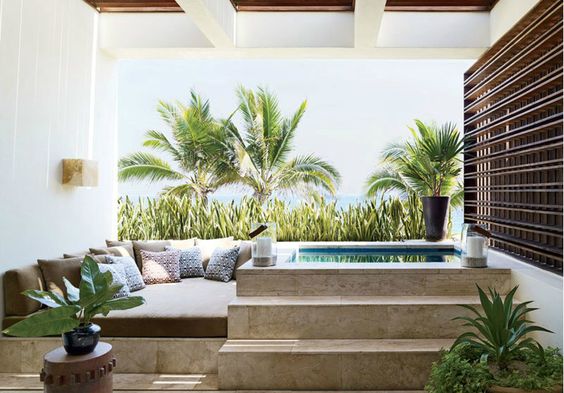 Piscinas pequeñas para patios pequeños  | Decoración