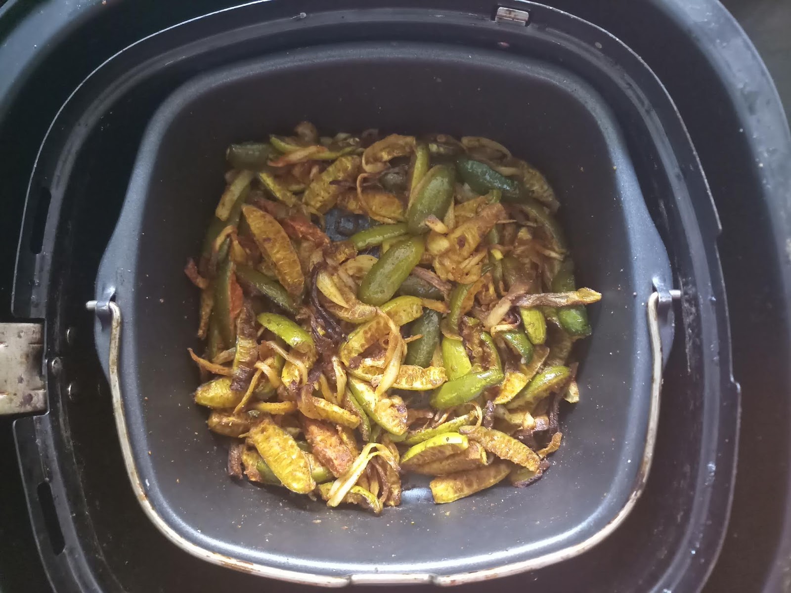 IVY GOURD/TINDORA FRY IN AIR FRYER Air fryer Veg recipes (Indian Veg