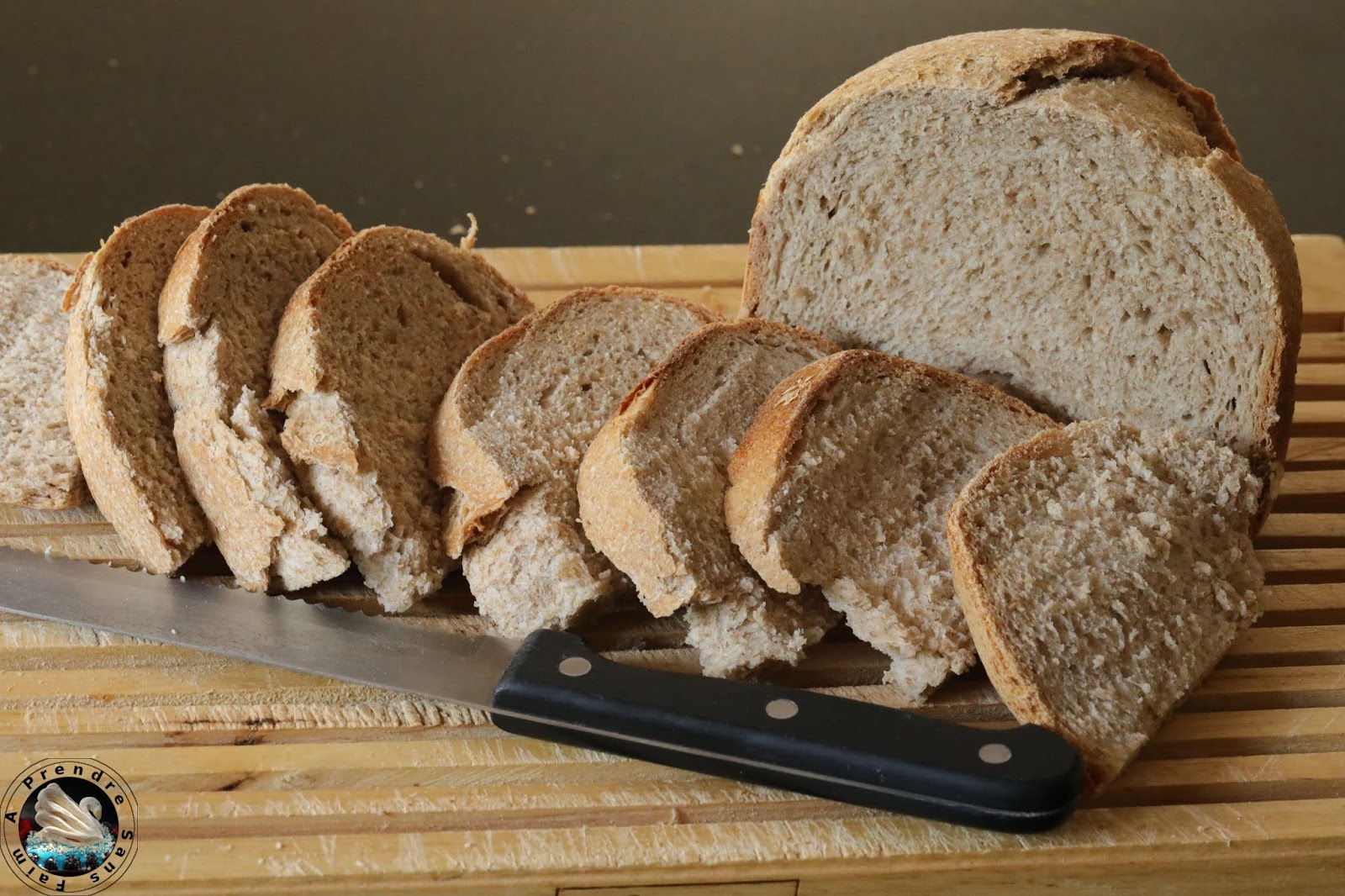 Pain complet à la machine A Prendre Sans Faim