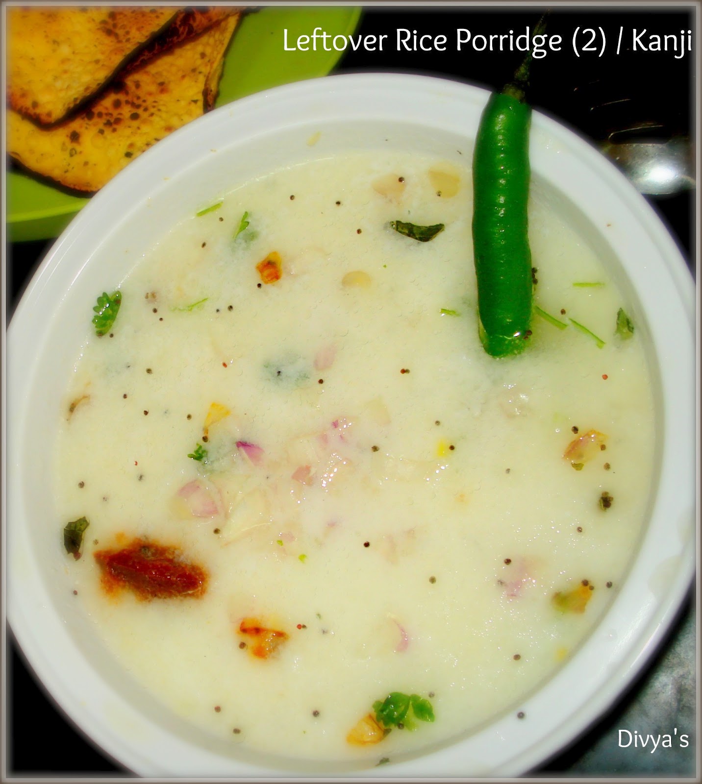 Leftover Rice Porridge | Kanji | South Indian Traditional Food | Rice