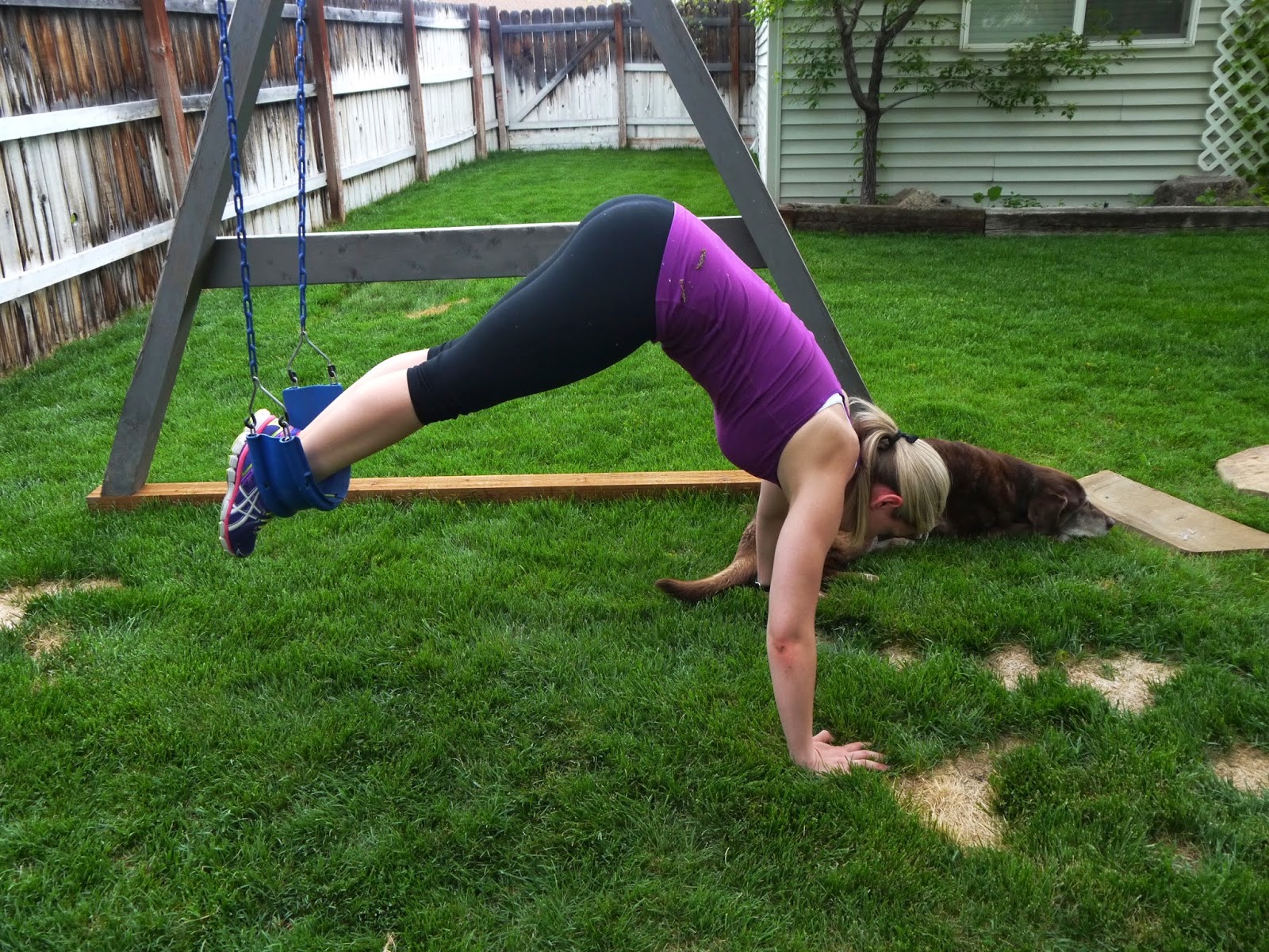 Eighty Twenty WOW Workout Of the Week Swing Set Fun