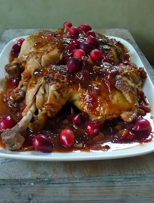 BBQ Cranberry Chicken Recipe | by Life Tastes Good #leftovers #Thanksgiving