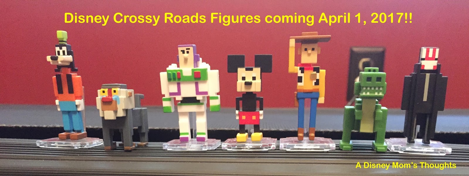 disney crossy road minifigures