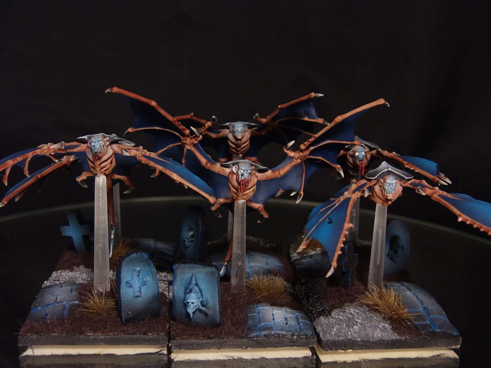 Miniature Painting Studio Fell Bats conversion Vampire Counts
