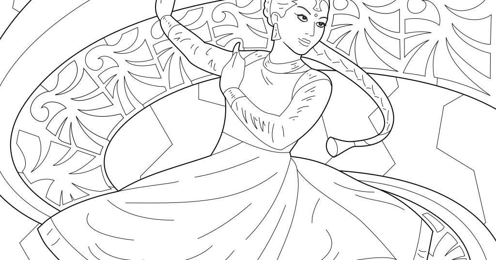 Coloring Pages D Dancing Coloring Pages 3