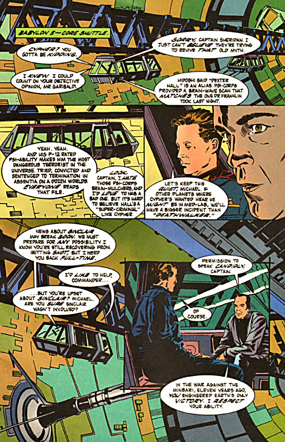 Read online Babylon 5 (1995) comic -  Issue #3 - 10