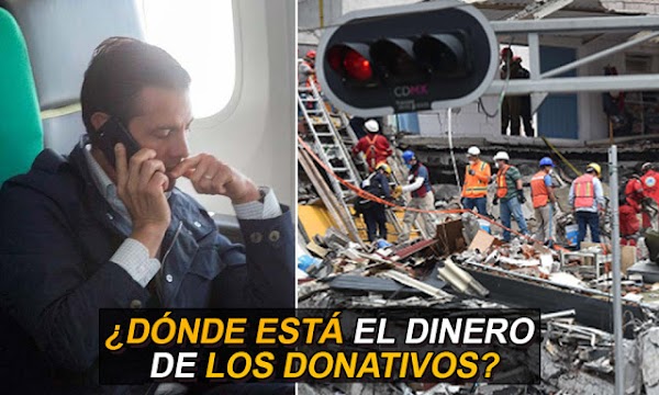 Se le cae el teatro a EPN, denuncian famosos que sus donativos nunca llegaron. Se le cae el teatro a EPN, denuncian famosos que sus donativos nunca llegaron.