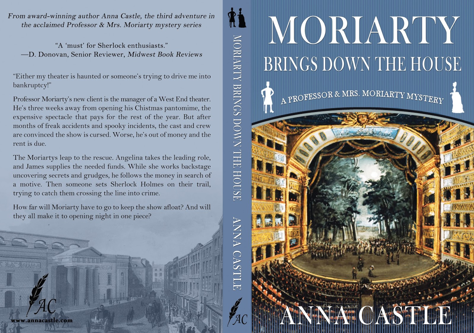 New Book Release Moriarty Brings Down the House