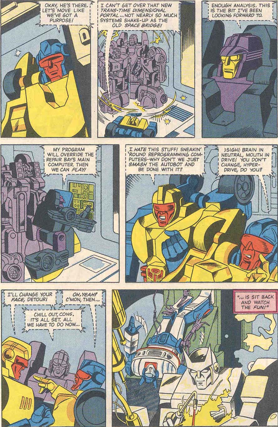 Read online The Transformers (1984) comic -  Issue #56 - 11