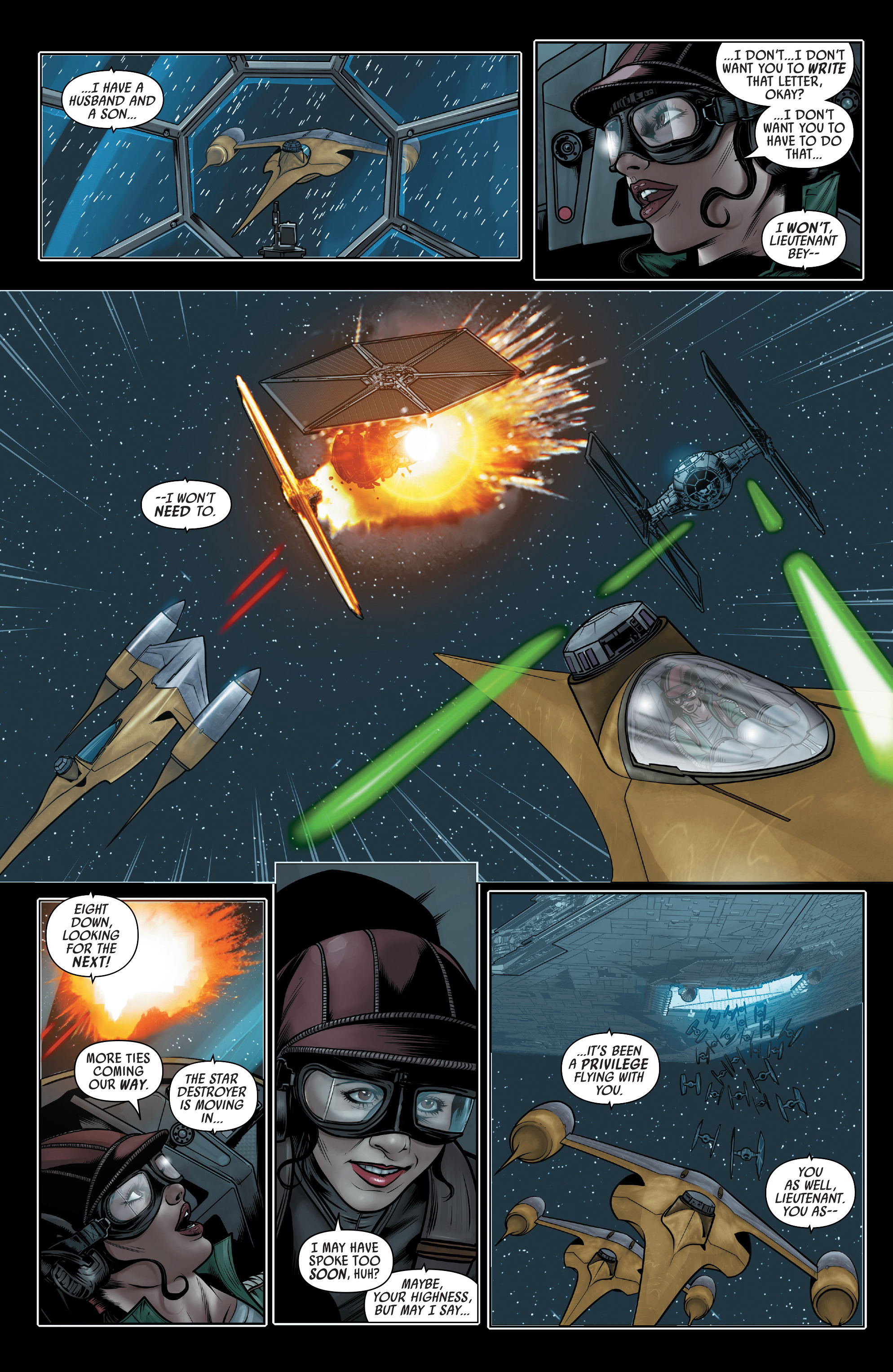 Read online Journey to Star Wars: The Force Awakens - Shattered Empire comic -  Issue #3 - 19