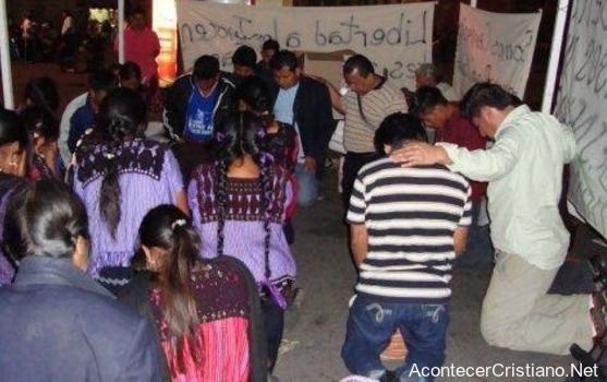 Evangélicos desplazados en Chiapas 