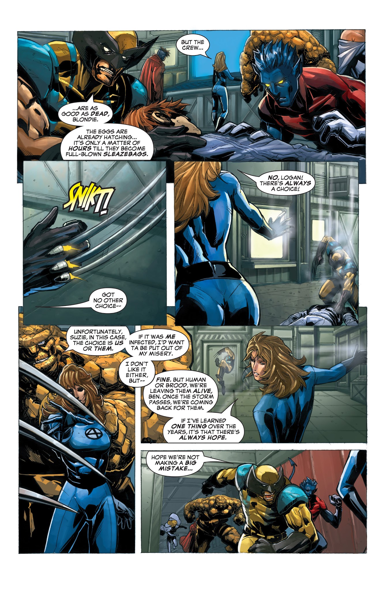Read online X-Men/Fantastic Four comic -  Issue #2 - 19