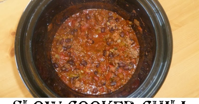 Be It Ever So Humble: Slow cooker (or not) chili
