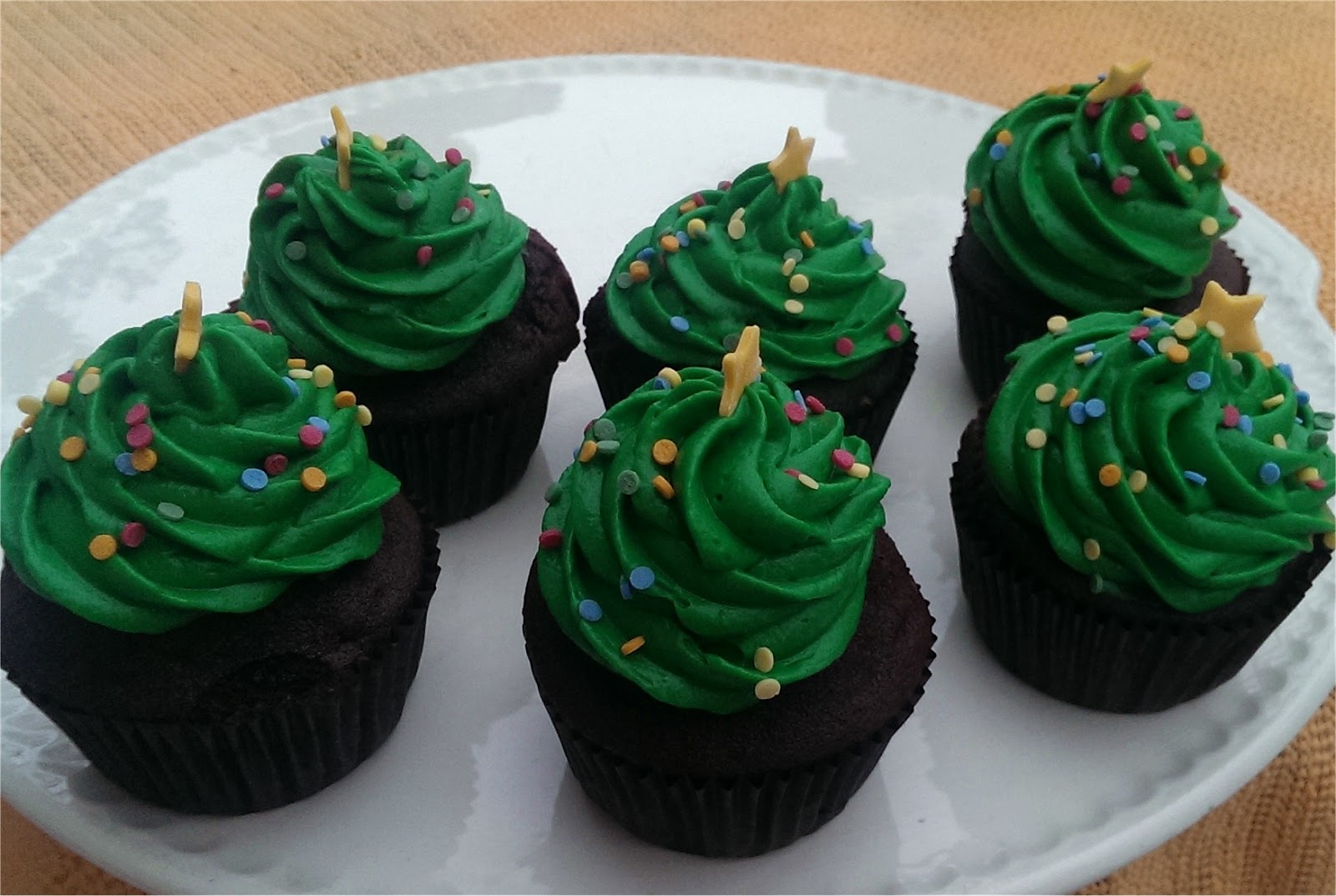 Tannebaum-Cupcakes