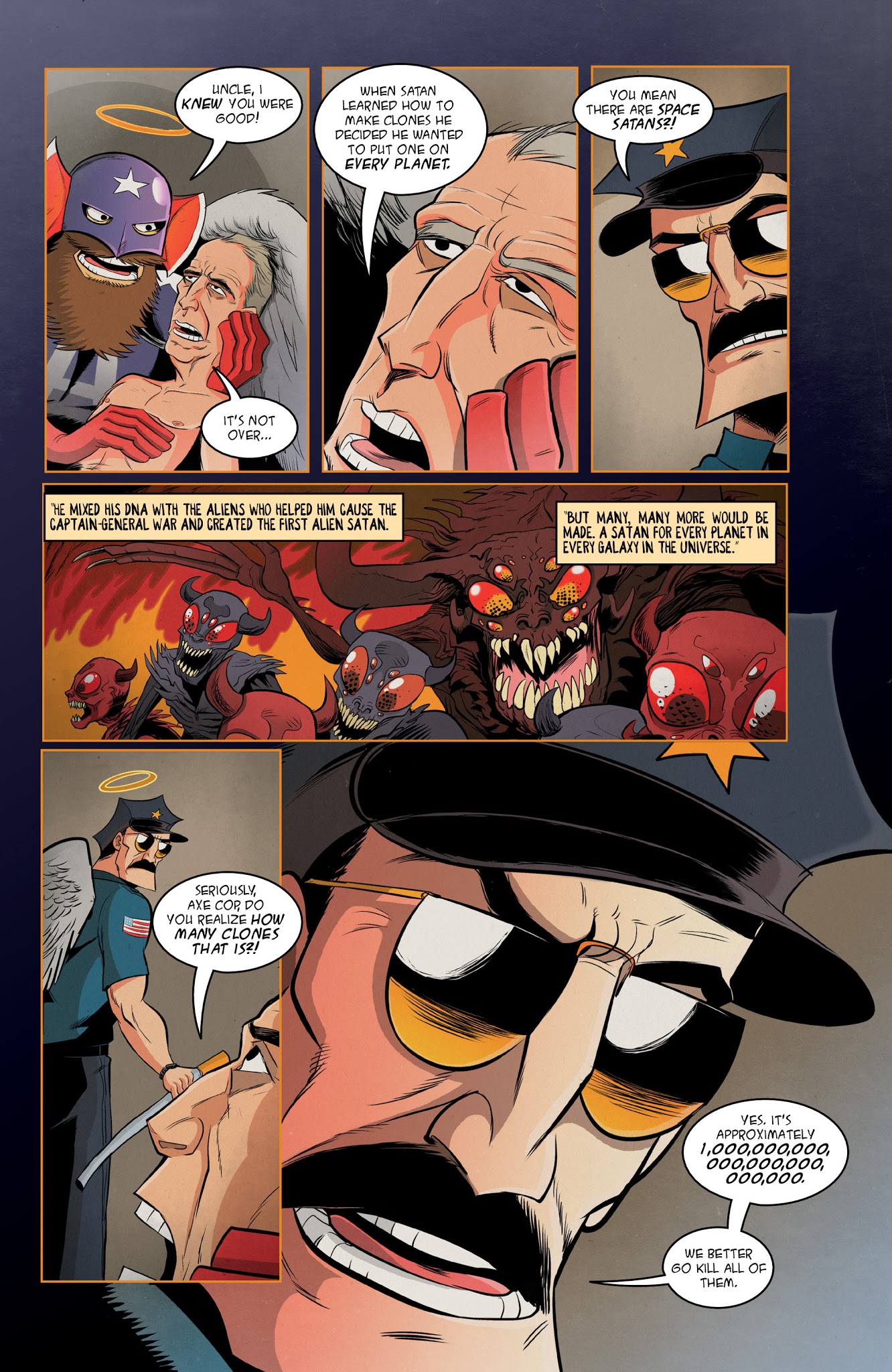 Read online Axe Cop comic -  Issue # TPB 6 - 70
