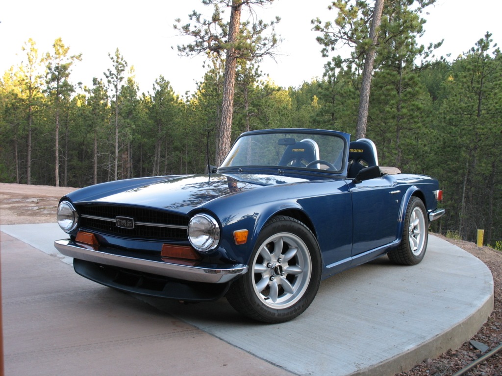 custom triumph tr6