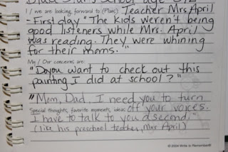 the things they say journal