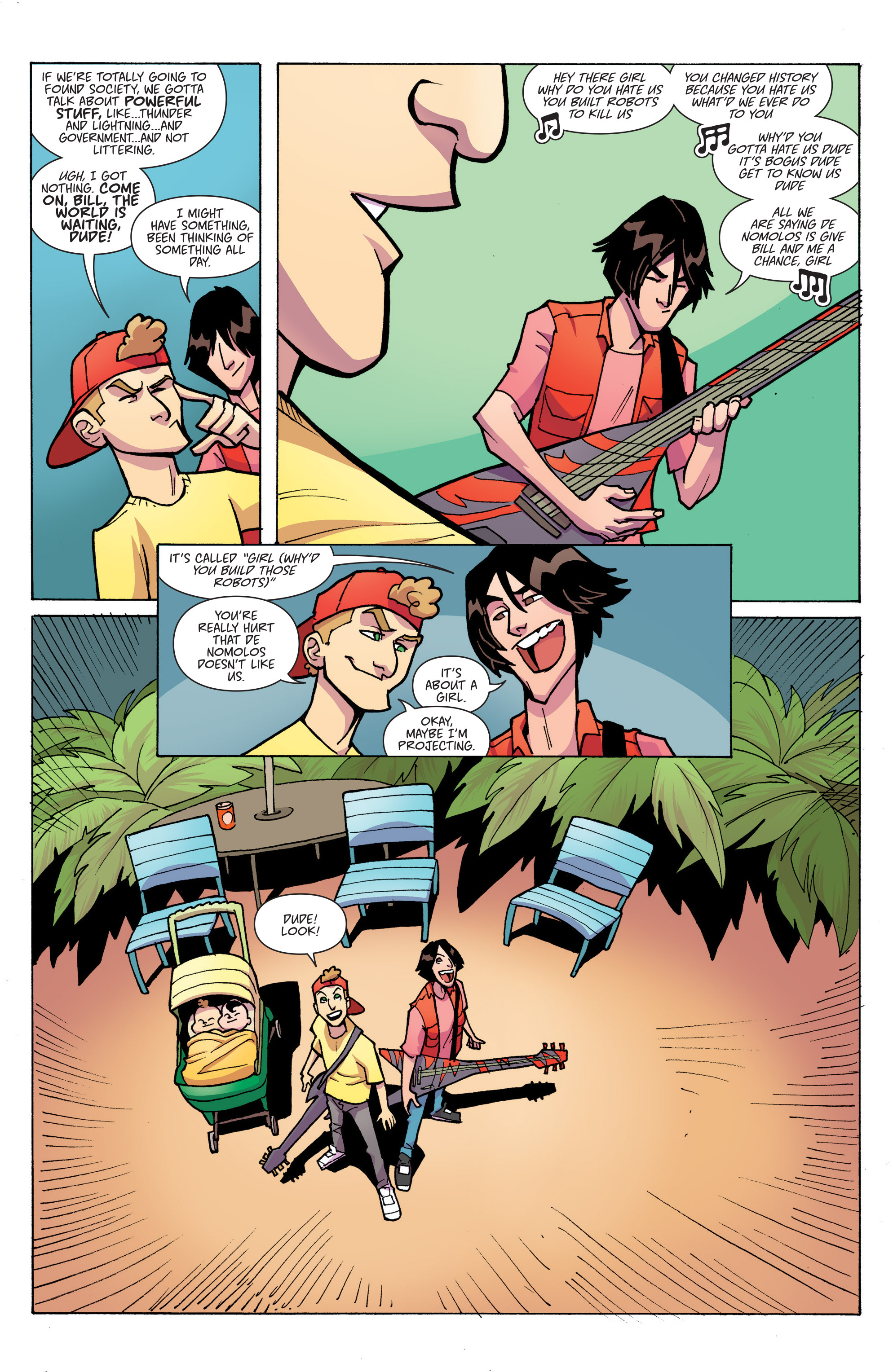 Read online Bill & Ted's Most Triumphant Return comic -  Issue #1 - 11