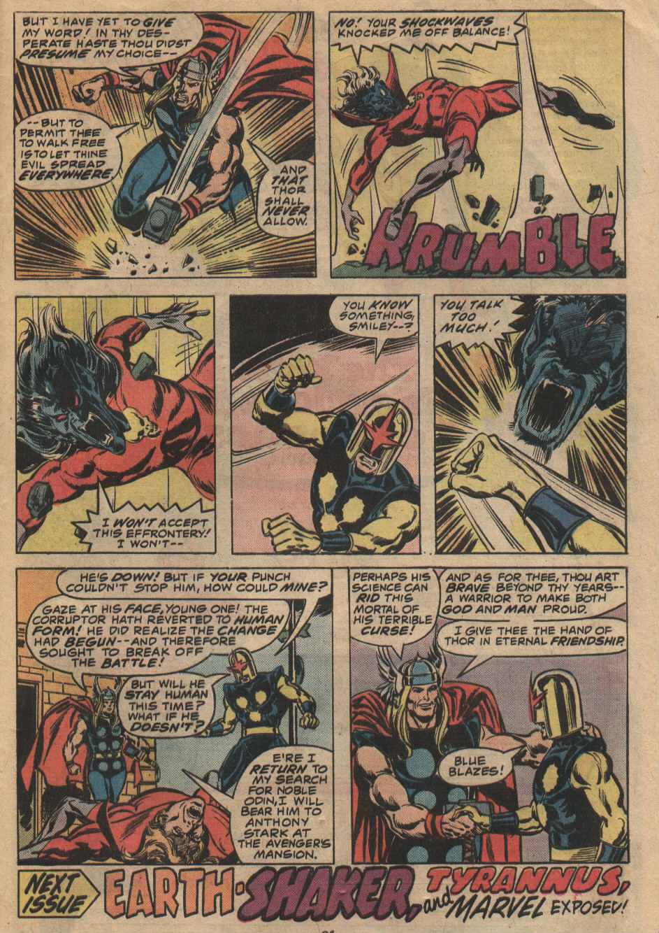 Read online Nova (1976) comic -  Issue #4 - 19