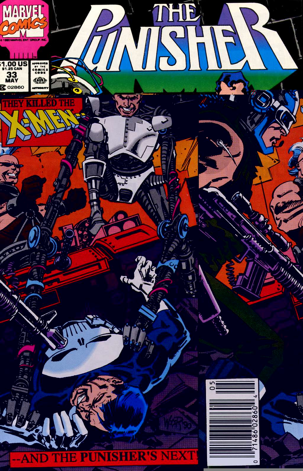Read online The Punisher (1987) comic -  Issue #33 - Reaver Fever - 1
