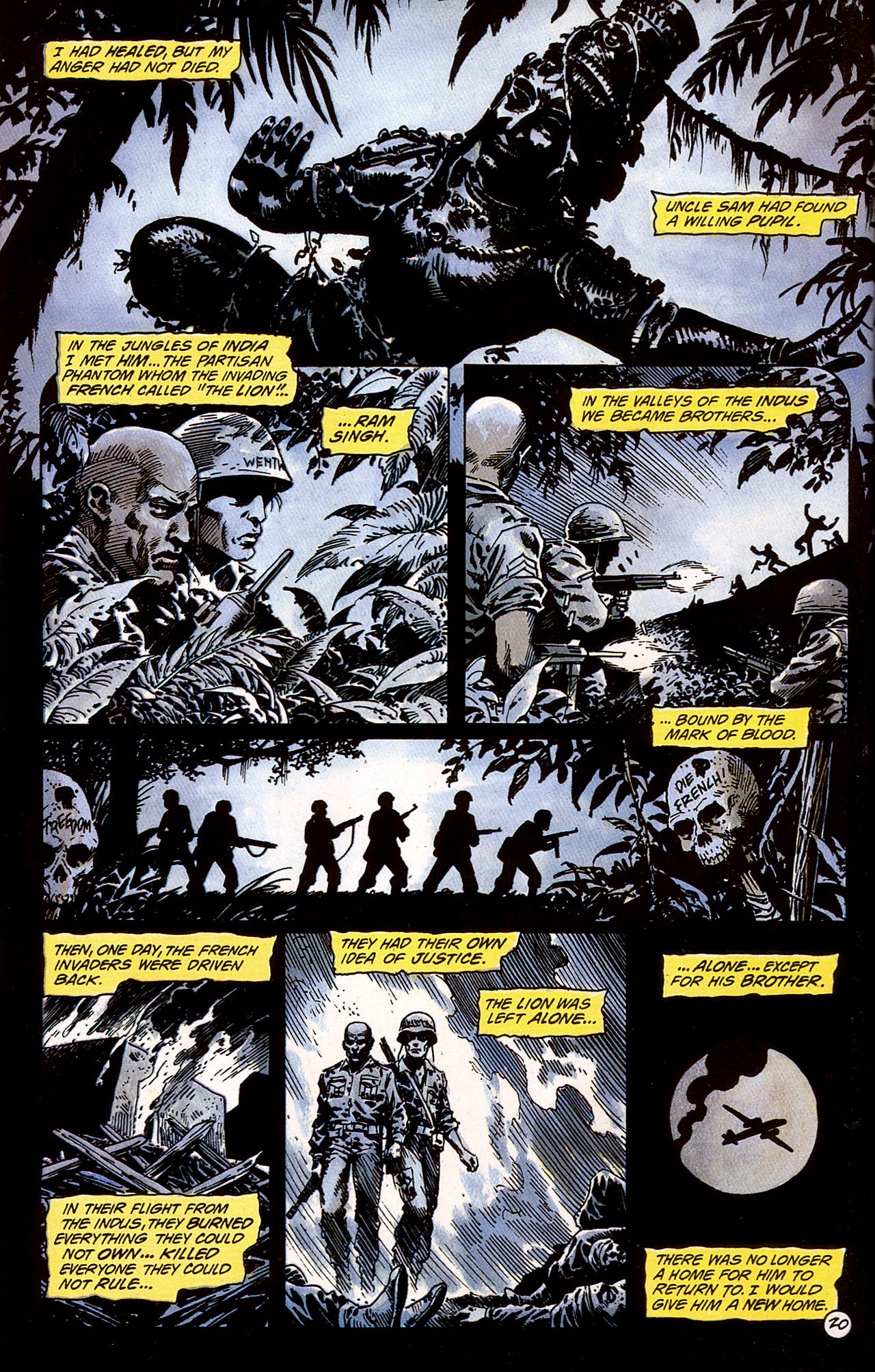 Read online The Spider (1991) comic -  Issue #2 - 22