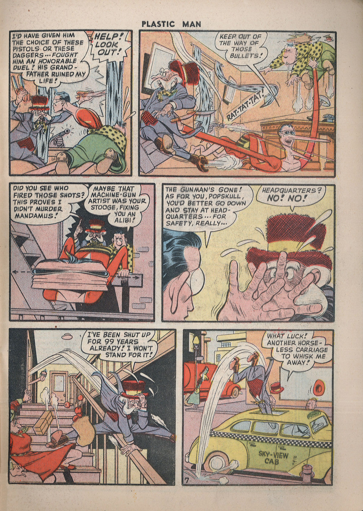 Read online Plastic Man (1943) comic -  Issue #18 - 30