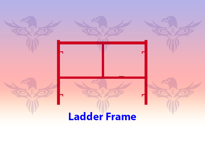 jual ladder frame scaffolding