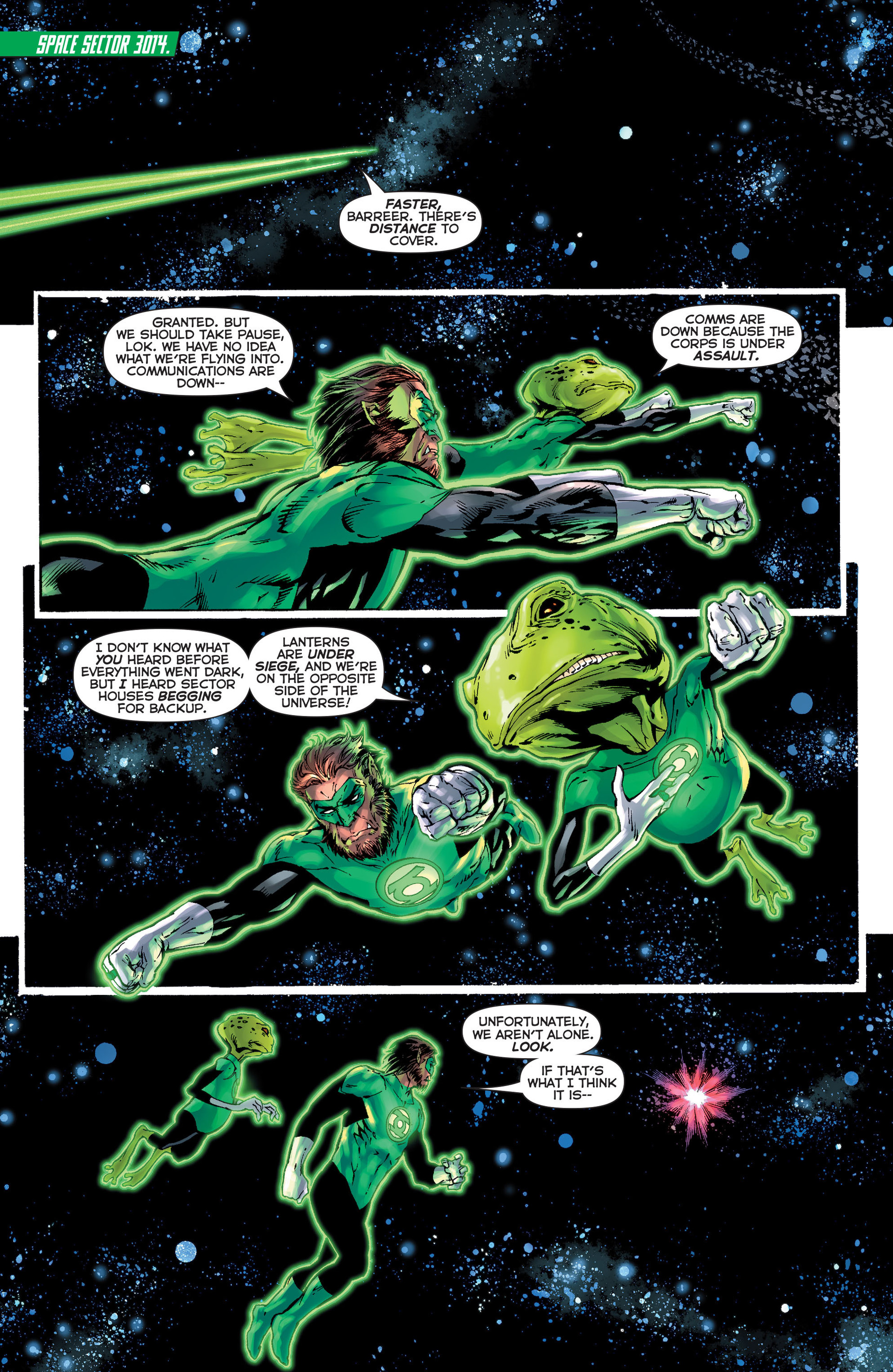 Read online Green Lantern (2011) comic -  Issue #28 - 2