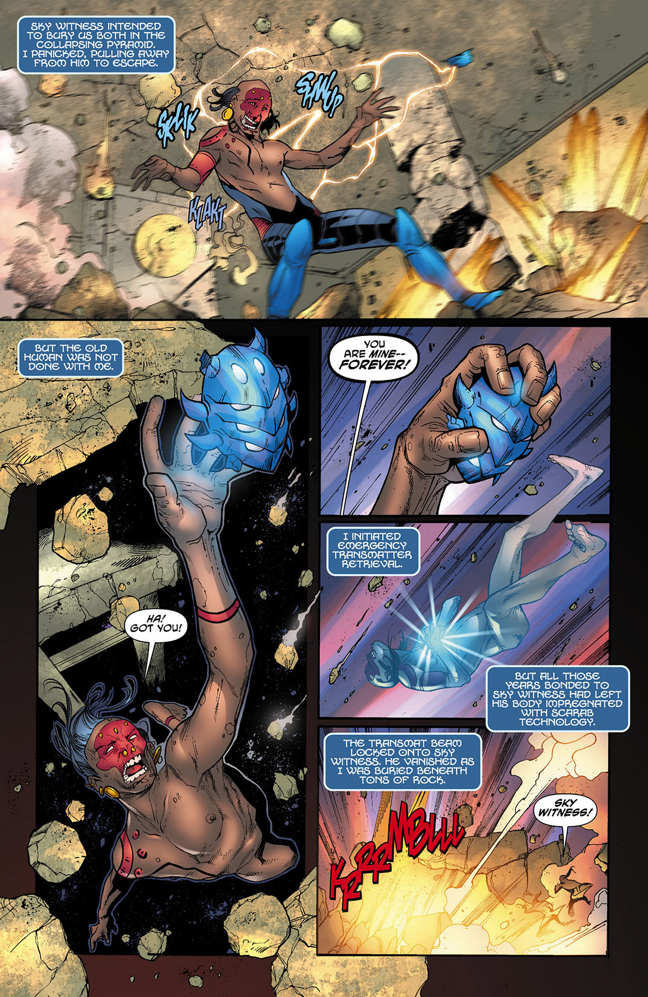 Read online Blue Beetle (2011) comic -  Issue #0 - 17