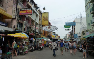 Bangkok, Khaosan Road. Bangkok, Khaosan Road.