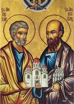 JUNE 29 - SOLEMNITY OF ST PETER & ST PAUL, APOSTLES