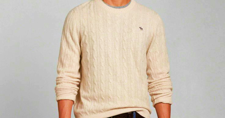 abercrombie and fitch cashmere sweater