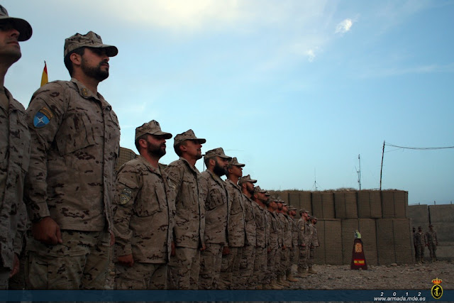 Fotos Infantería de Marina (celebración patrón en Afganistán).