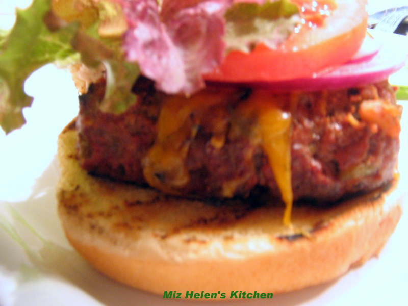 Green Chili Burger