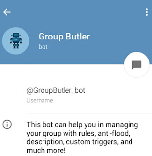 Telegram-group-butler-bot-username