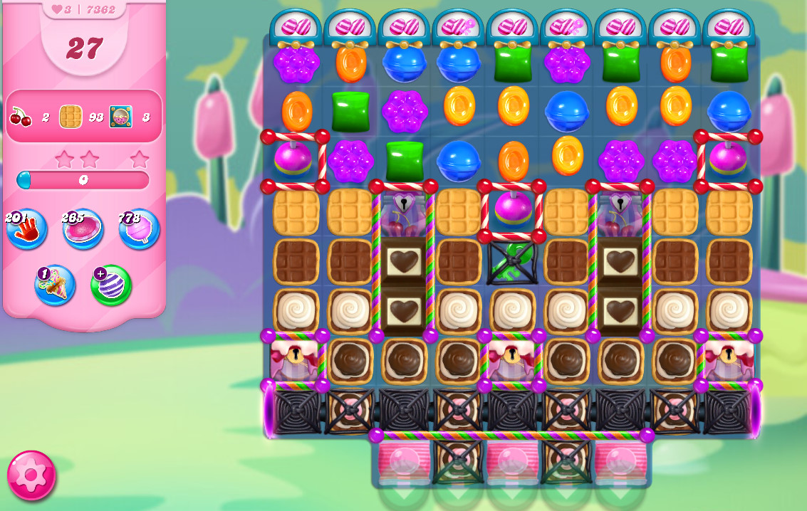 Candy Crush Saga level 7362