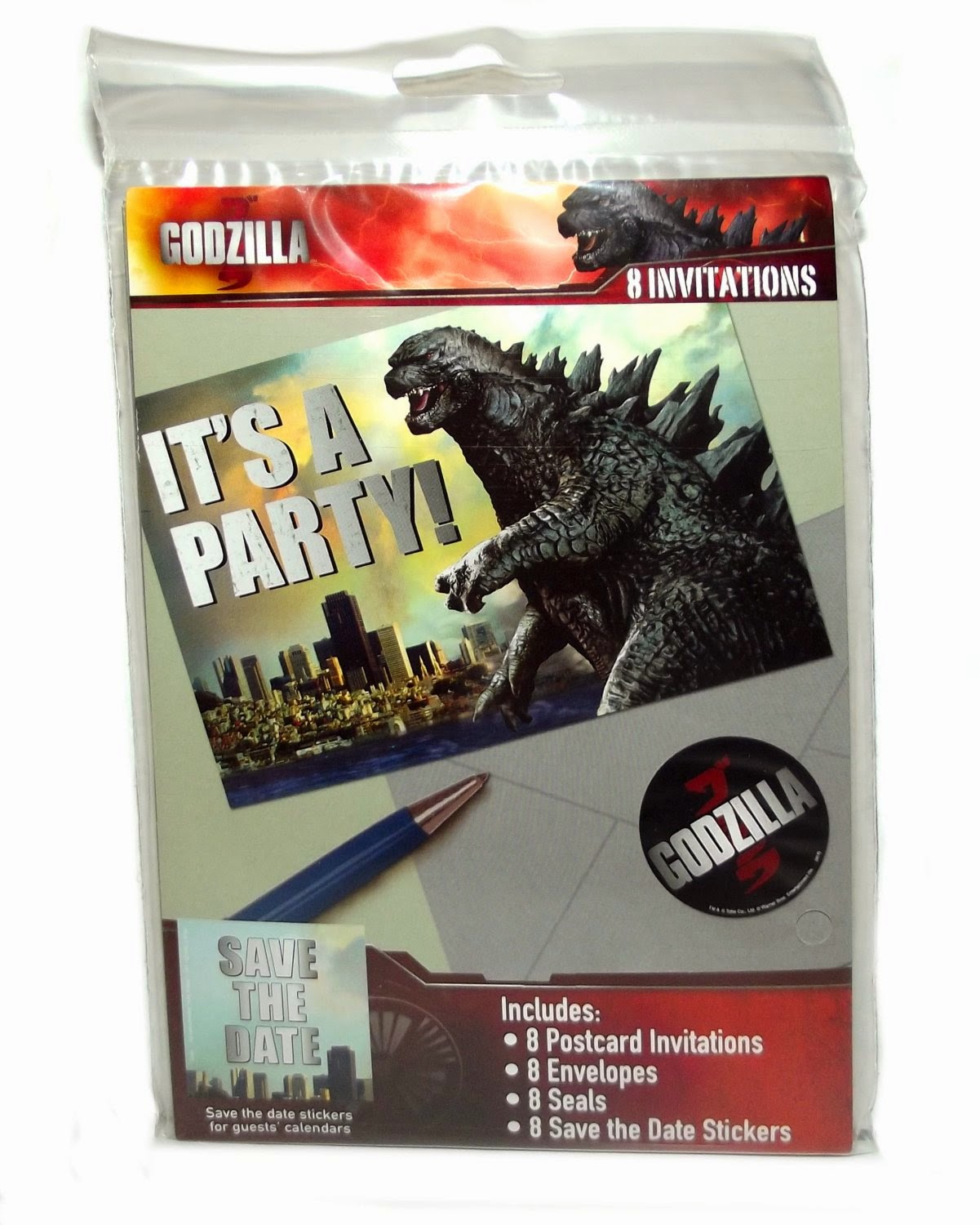 Kaiju Battle Godzilla 2014 Party Supplies
