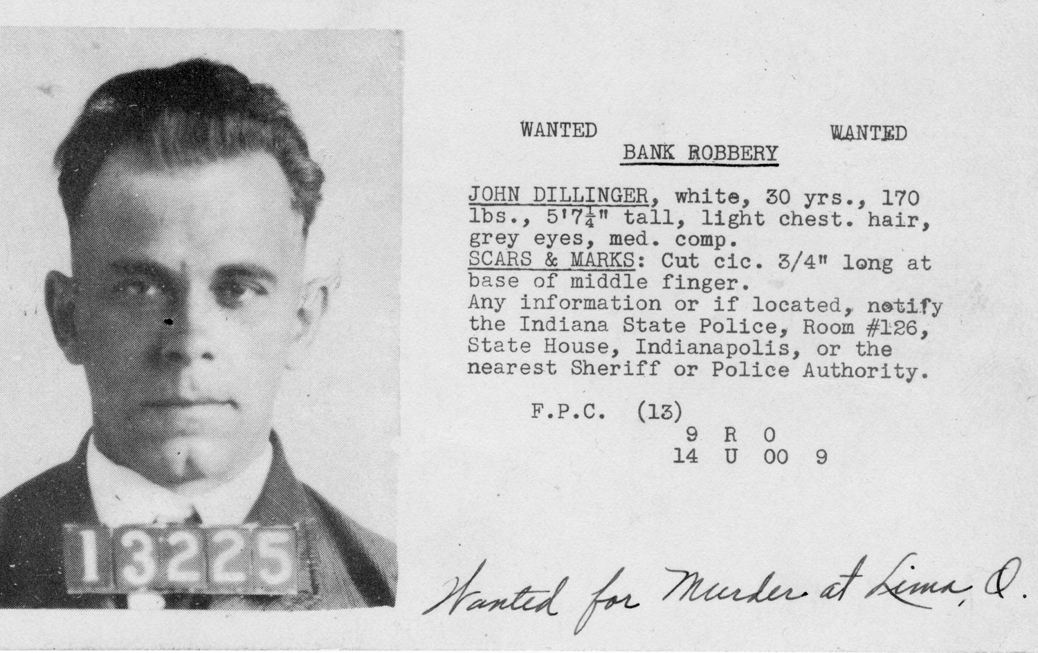 Americana's Life: JOHN DILLINGER, le "Robin des Bois" américain