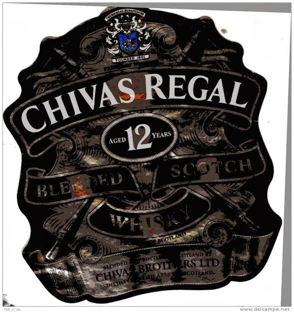 Chivas 12 label