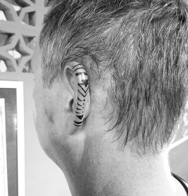 Tatuagens para as orelhas Tatuagens para as orelhas