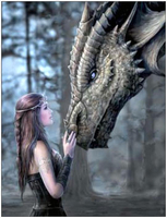ANS MINI-12379 Once Upon A Time HAED artwork by Anne Stokes " ANS MINI-12379 Once Upon A Time
