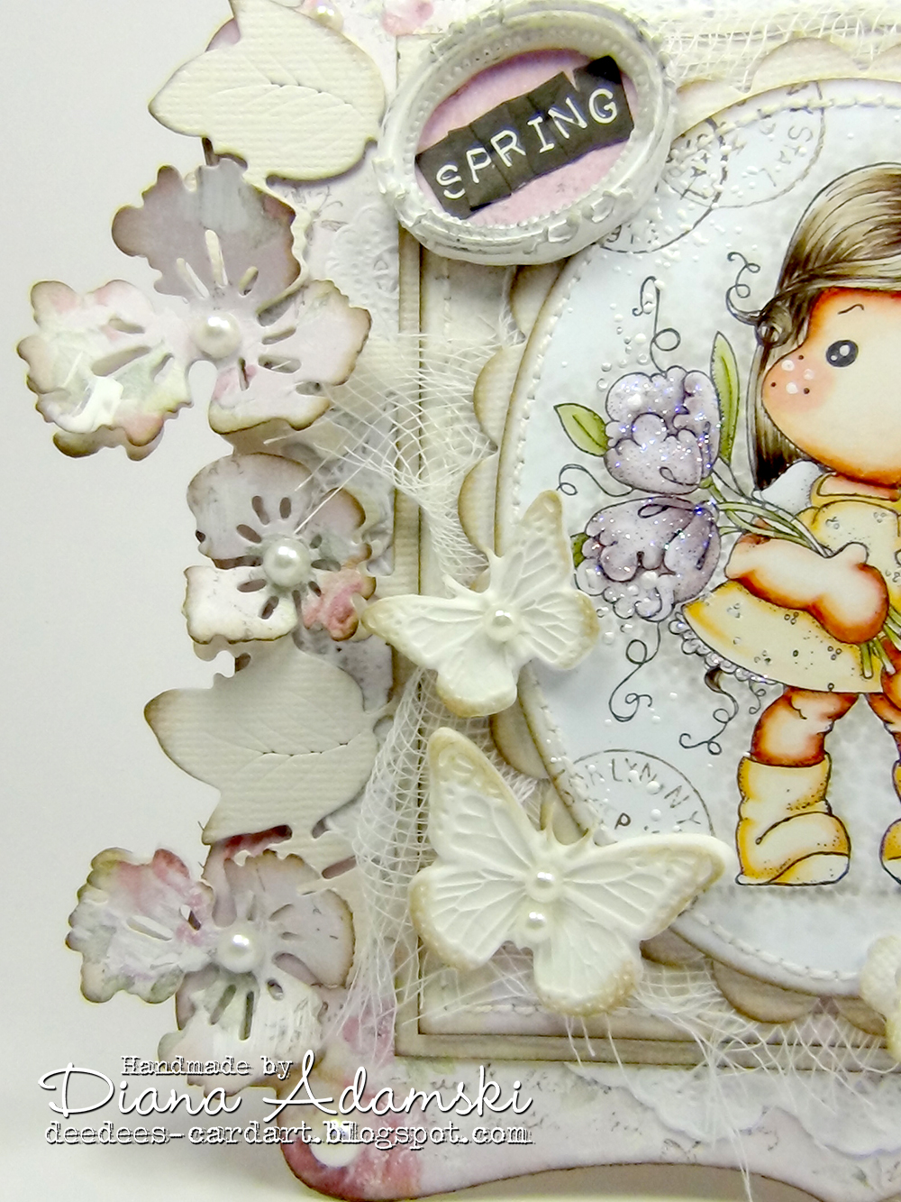 ♥ Spring with Tilda with Fantasy Flowers ♥ | DeeDee´s Card Art