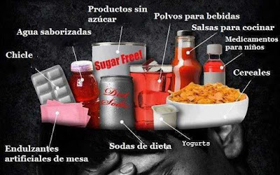 Alimentos que contienen Aspartamo Alimentos-y-Aspartamo