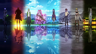 Tapeta Full HD z Akame Ga Kill z członkami Nocnego Rajdu na kolorowo