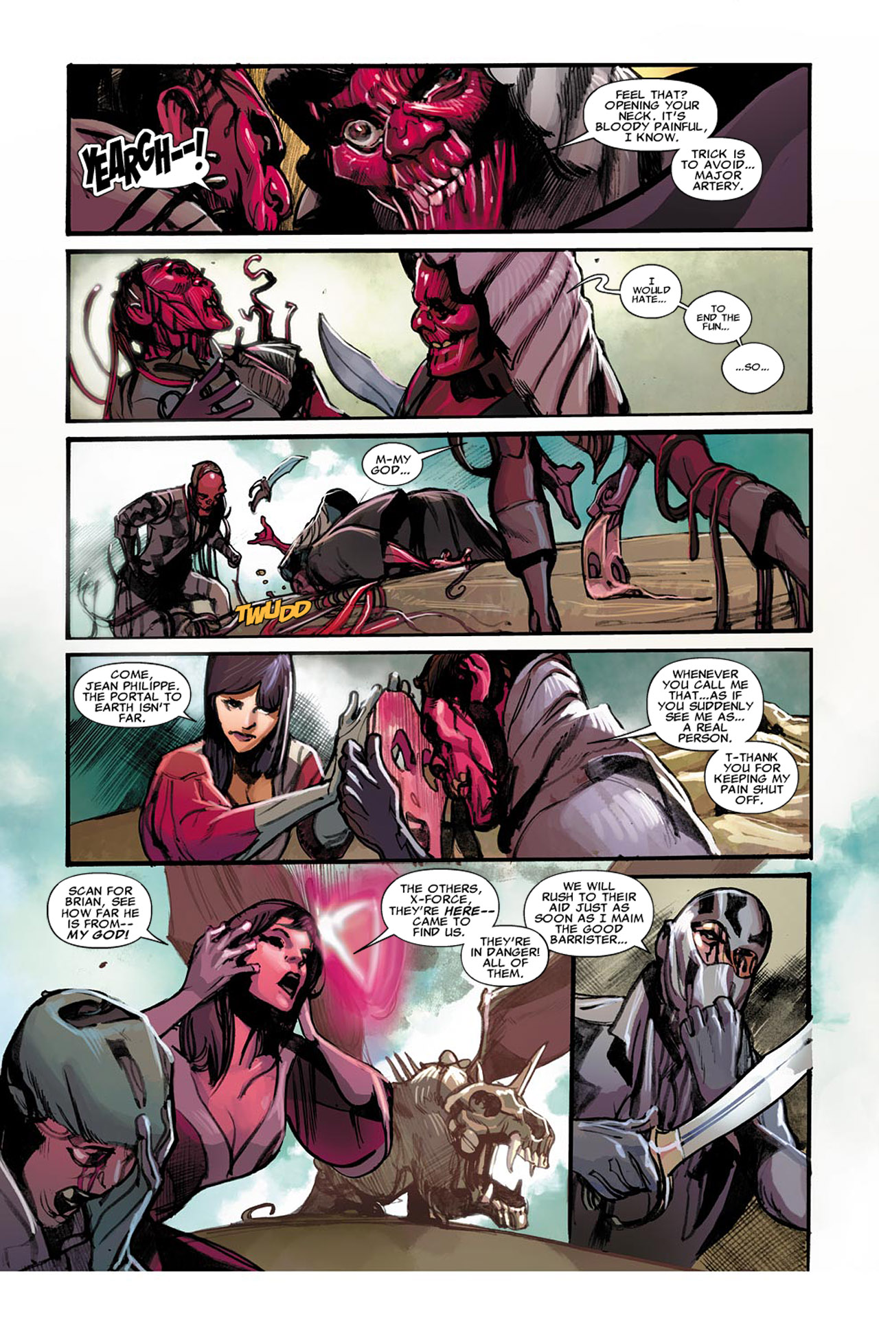 Read online Uncanny X-Force (2010) comic -  Issue #23 - 9