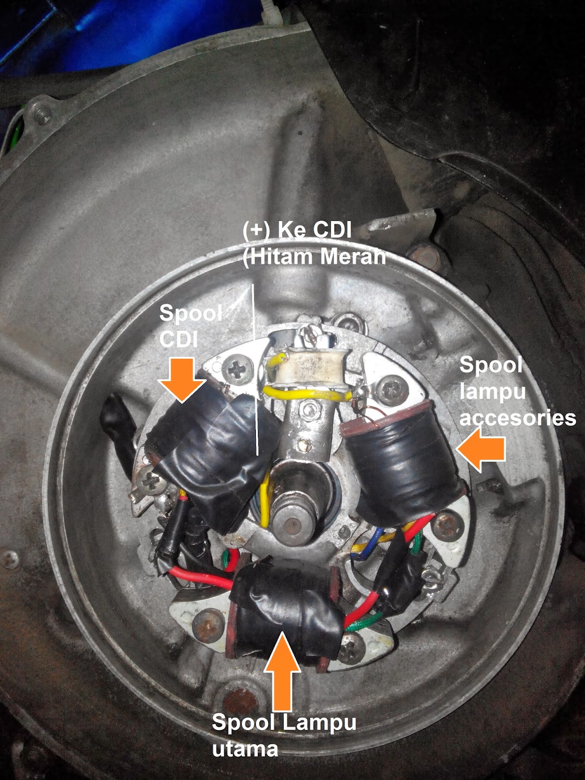 Terbaru Skema Kelistrikan Motor Rx King, Skema Listrik